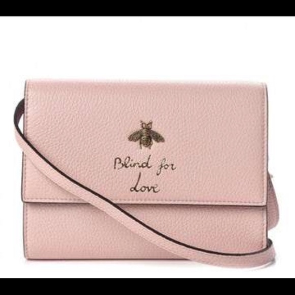 Gucci Cellarius Blind for Love Crossbody in Perfect Pink - Picture 2 of 9